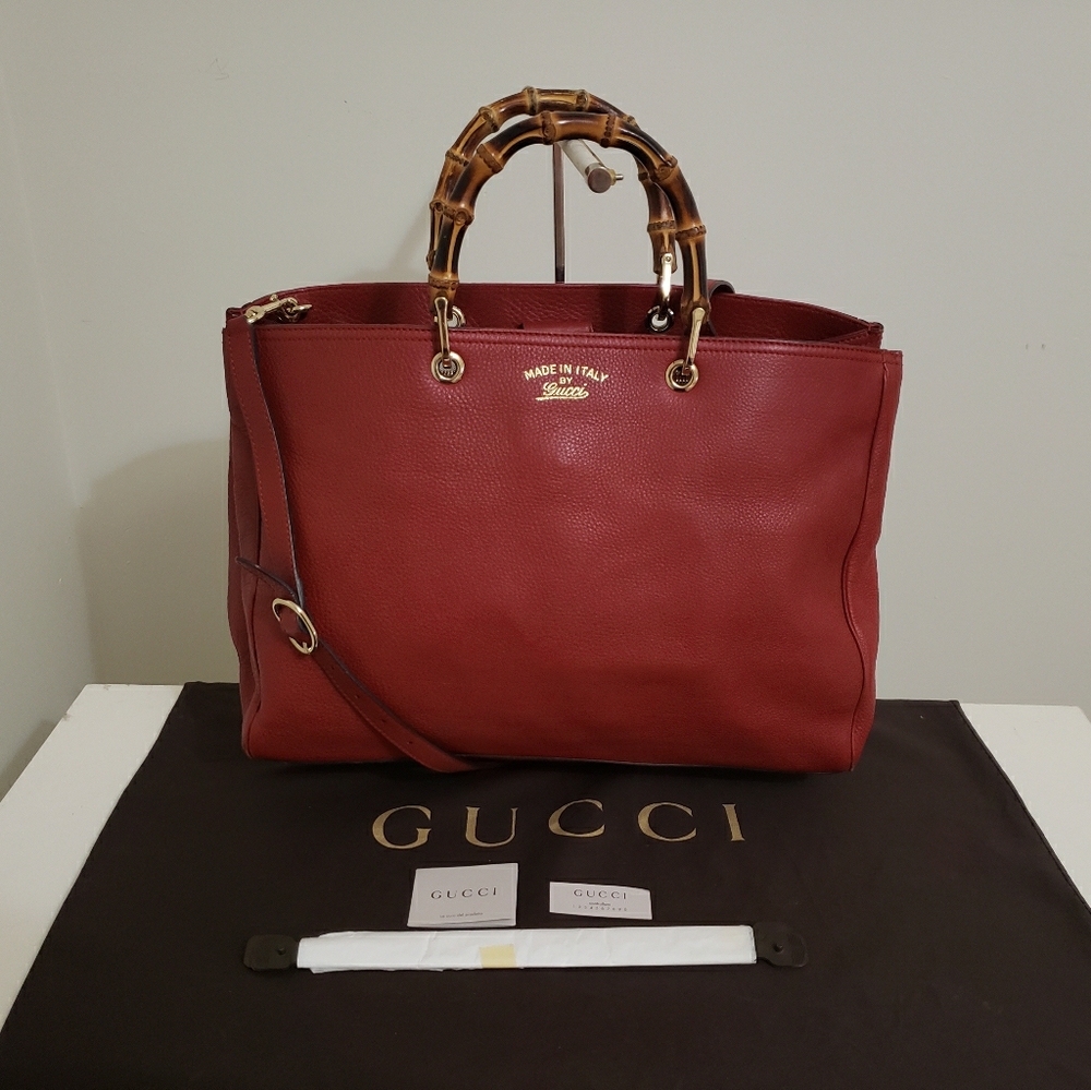 Gucci - Large Bamboo Shopper